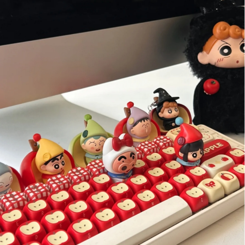 Keyboard Tenkeyless - Autentyczne figurki Maiwa Crayon Shin-chan Shirokama