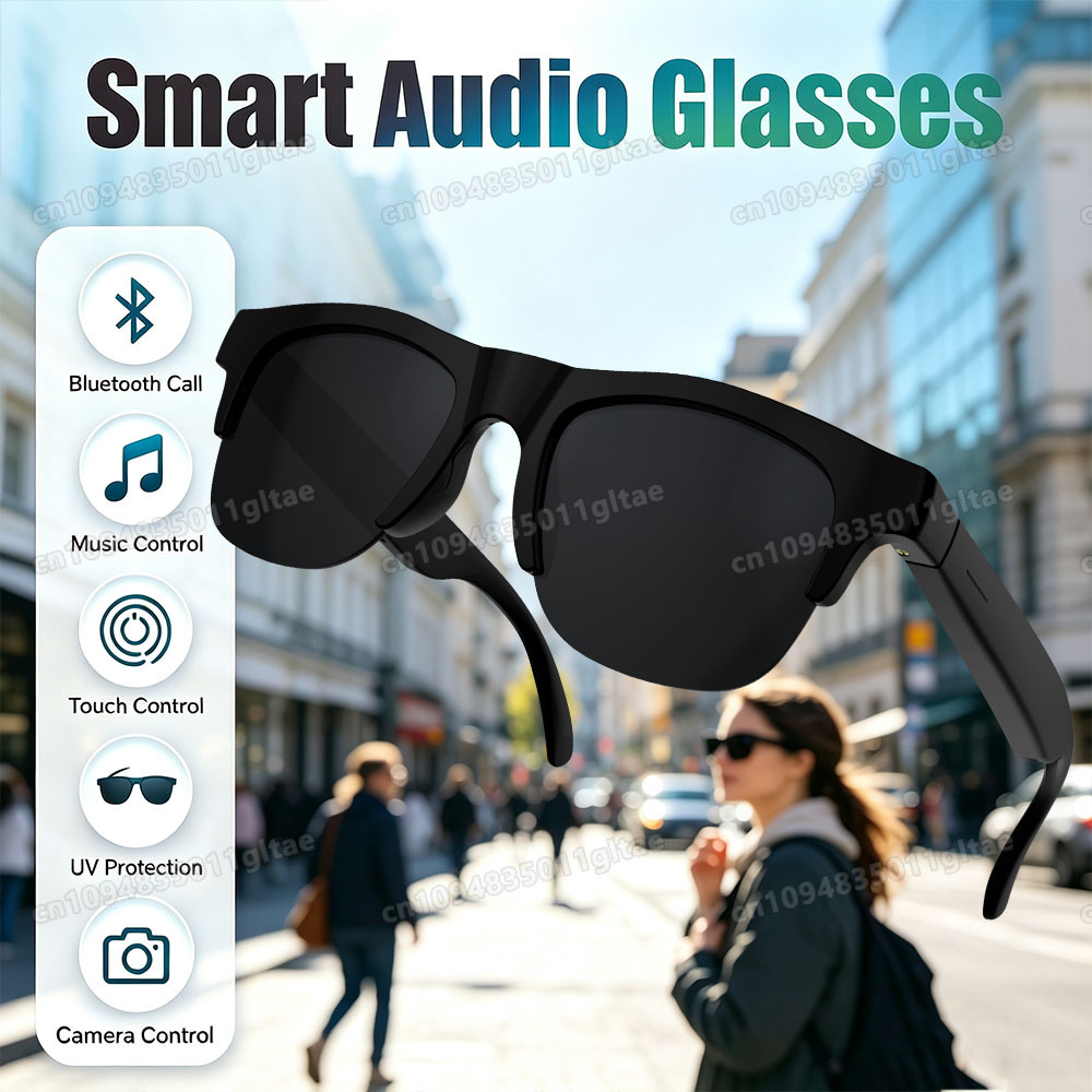Esports Gaming Earphones - NOWE Inteligentne Okulary V5.3 Bluetooth do