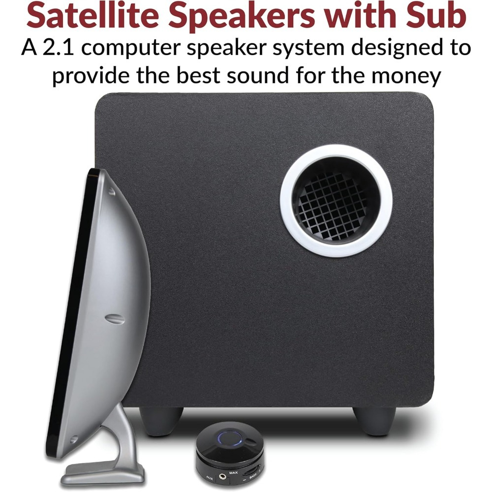 Gaming Speaker 2.1 - 2.1 System Głośników Multimedialnych z Subwooferem