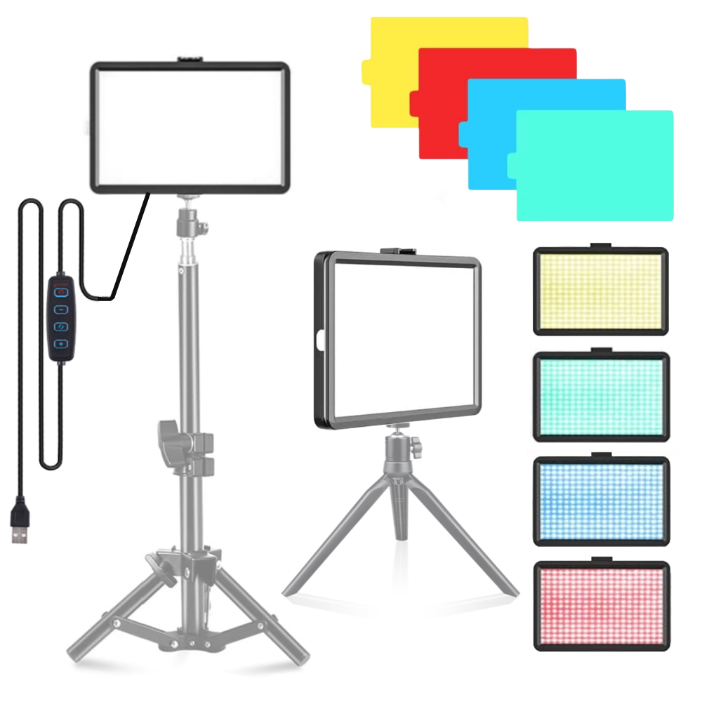 Led Light Panel Stream - 8-calowy Photo Studio LED 3000K-6000 KMcoplus