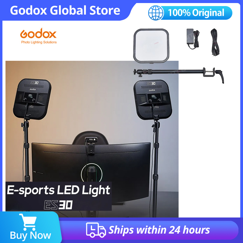 Esports Gaming Photo - Godox LED Gaming Light ES30 Zestaw