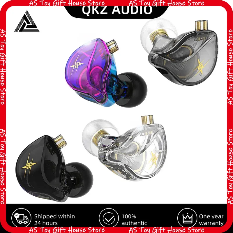 Esports Gaming Earphones - Słuchawki przewodowe douszne QKZ ZXT Hi-Res