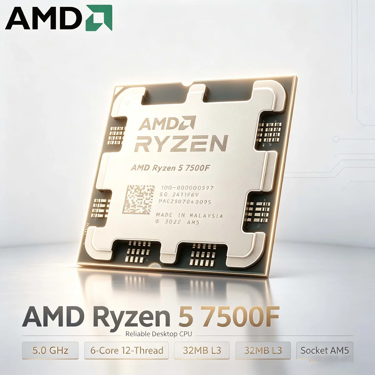 Amd Cpu Ryzen 5 - Nowa wersja bez wentylatora AMD Ryzen