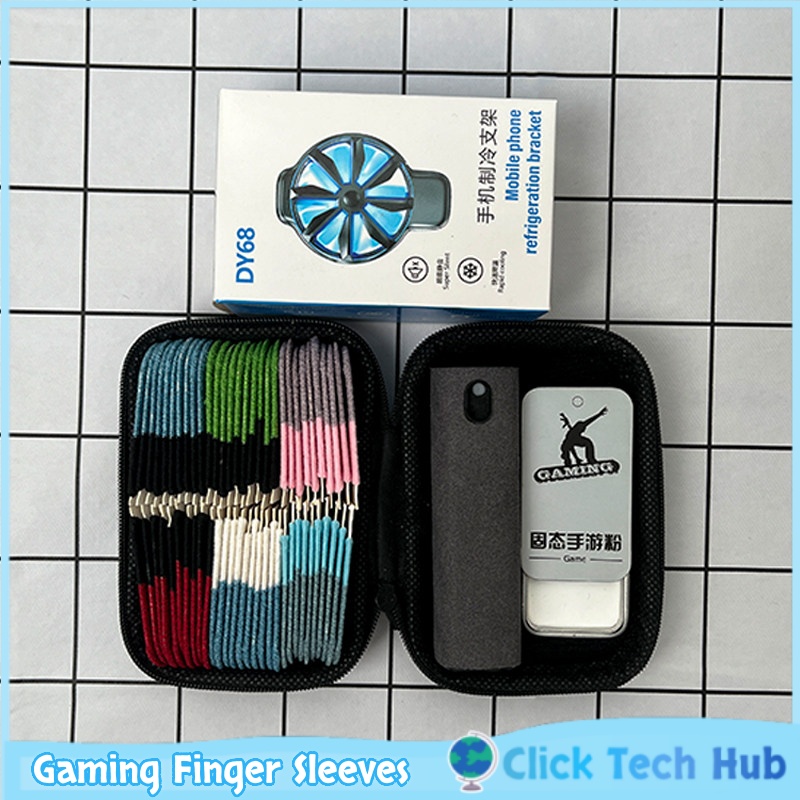 Esports Gaming Finger Sleeve - Nakładki na palce do gier, antypotne,