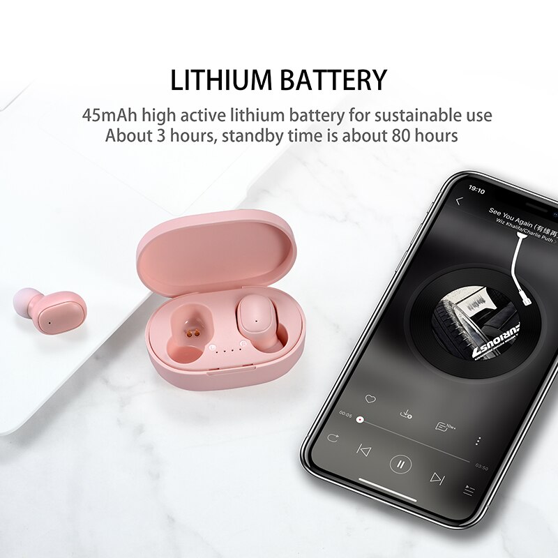 Słuchawki bezprzewodowe A6S TW – Esports Gaming Earphones recenzja i cena