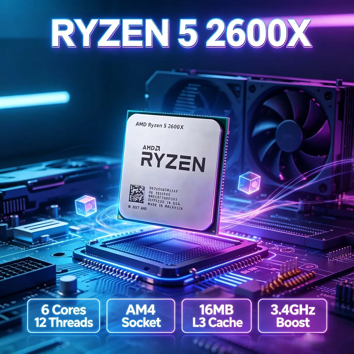 Procesor AMD Ryzen 5 2600X AM4 – Amd Cpu Ryzen 5 recenzja i cena
