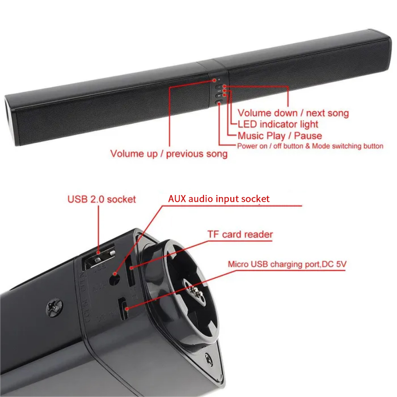 Potężny Soundbar Sound Radio B – Gaming Speaker 2.1 recenzja i cena