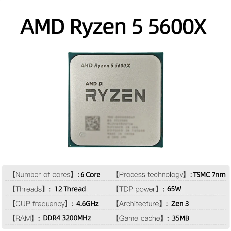 AMD Ryzen 5 5600X AMD R5 5600X – Amd Cpu Ryzen 5 recenzja i cena