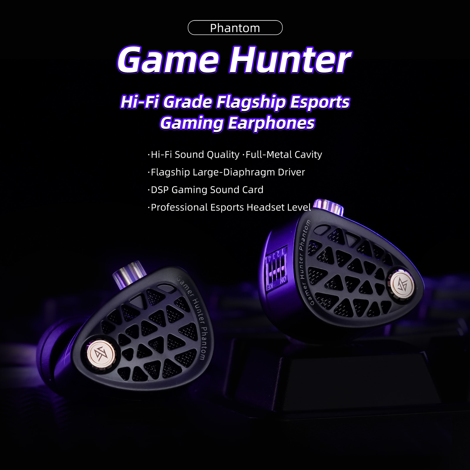 Słuchawki gamingowe KZ Phantom – Esports Gaming Video recenzja i cena