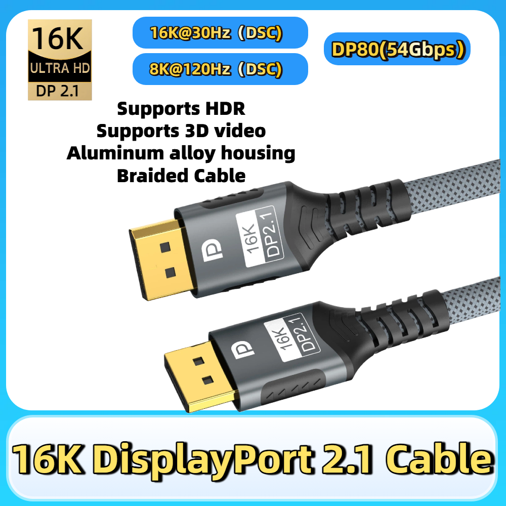 Kabel DisplayPort 2.1 16K DP 8 – Gaming Speaker 2.1 recenzja i cena