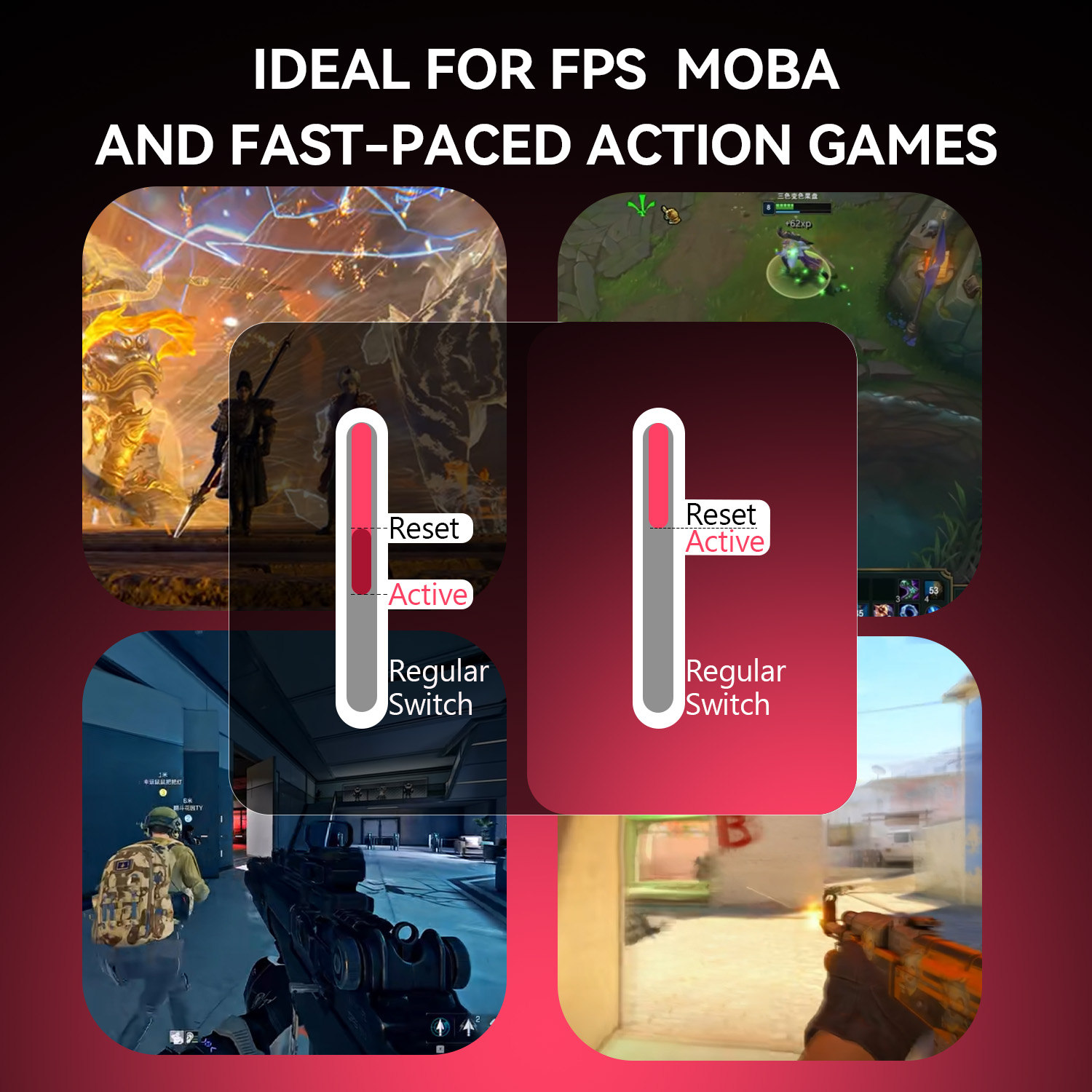 Klawiatura gamingowa DarkBeaco – Esports Gaming Photo recenzja i cena
