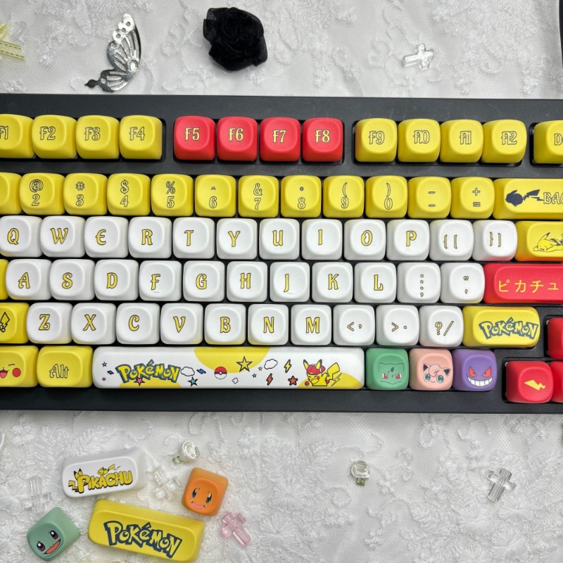 131 Klawisze/Zestaw Anime Poke – Keyboard Tenkeyless recenzja i cena