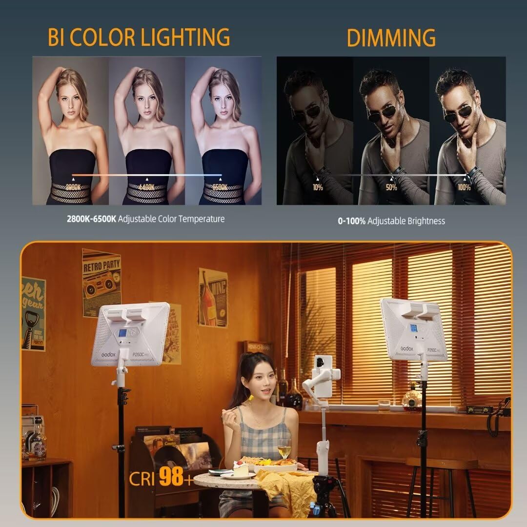 Godox P260C Pro LED Panel Świe – Led Light Panel Stream recenzja i cena