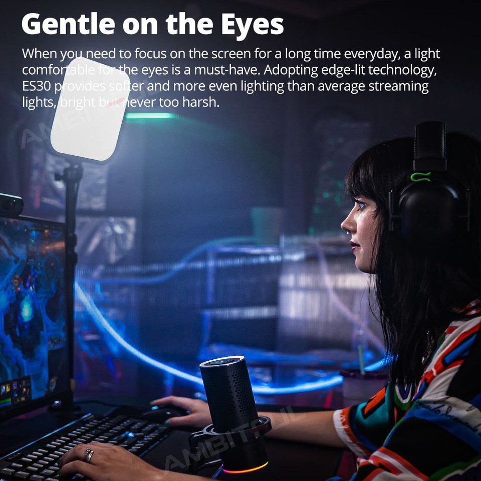 Godox LED Gaming Light ES30 Ze – Esports Gaming Photo recenzja i cena