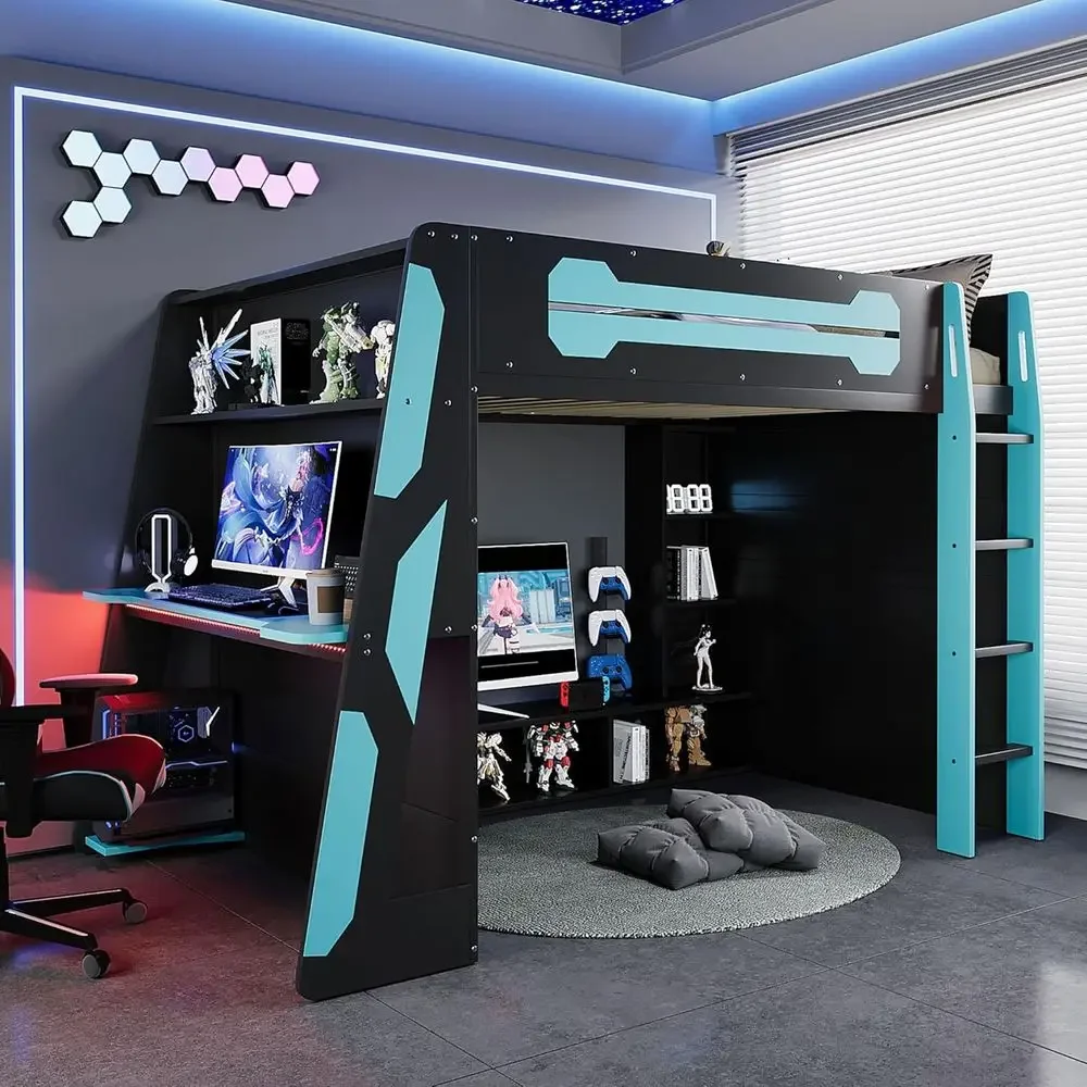 Konfigurowalne Duże Drewniane  – Esports Gaming Bed recenzja i cena