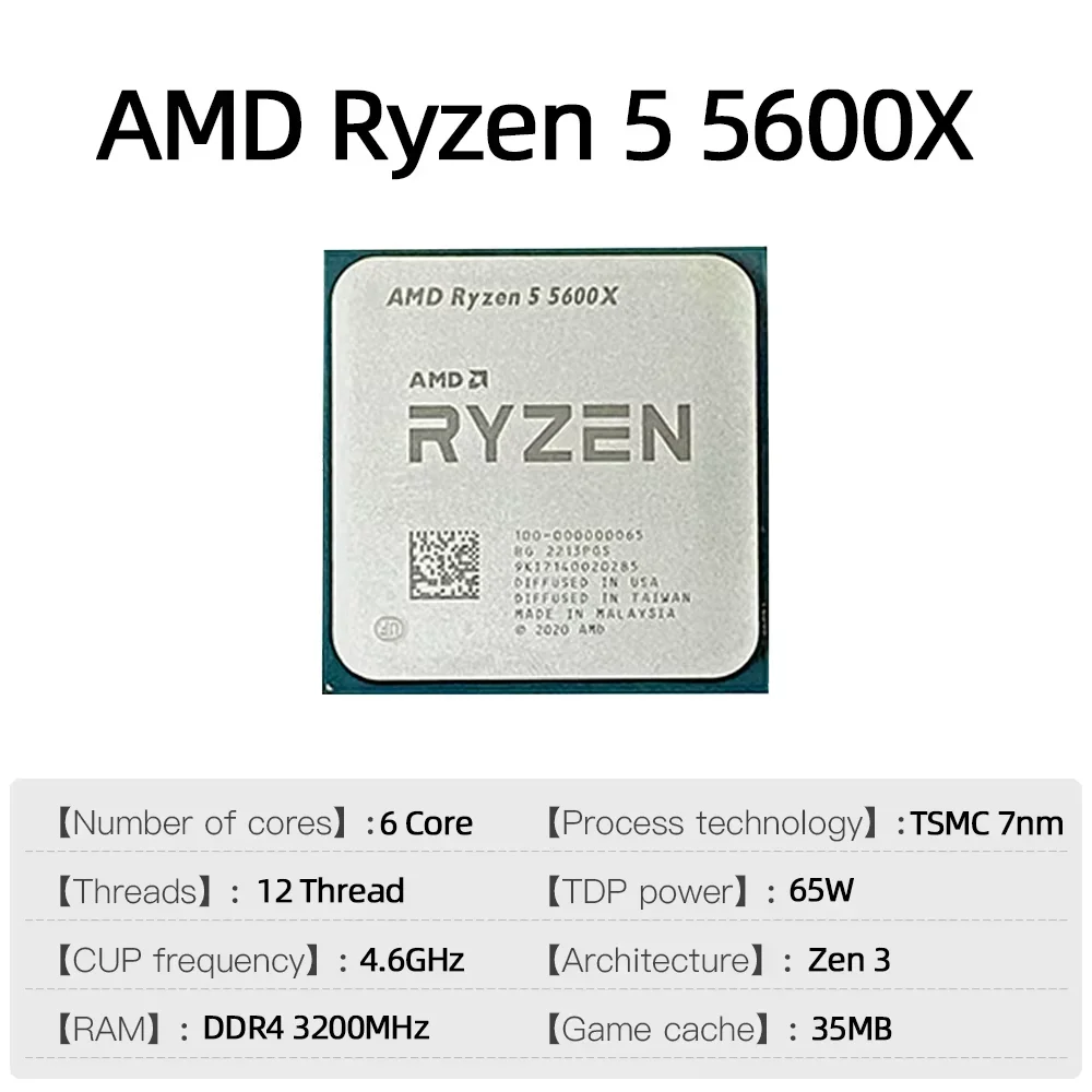 Procesor AMD Ryzen 5 5600X 7NM – Amd Cpu Ryzen 5 recenzja i cena
