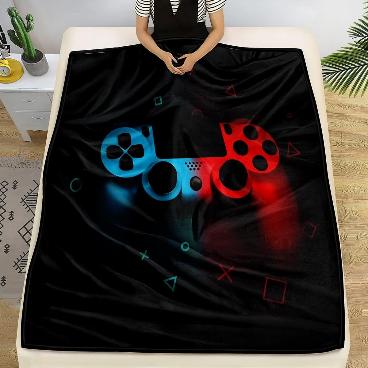 Koc polarowy z motywem gier, w – Esports Gaming Bed recenzja i cena