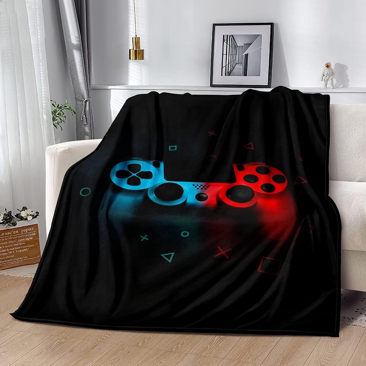 Koc polarowy z motywem gier, w – Esports Gaming Bed recenzja i cena