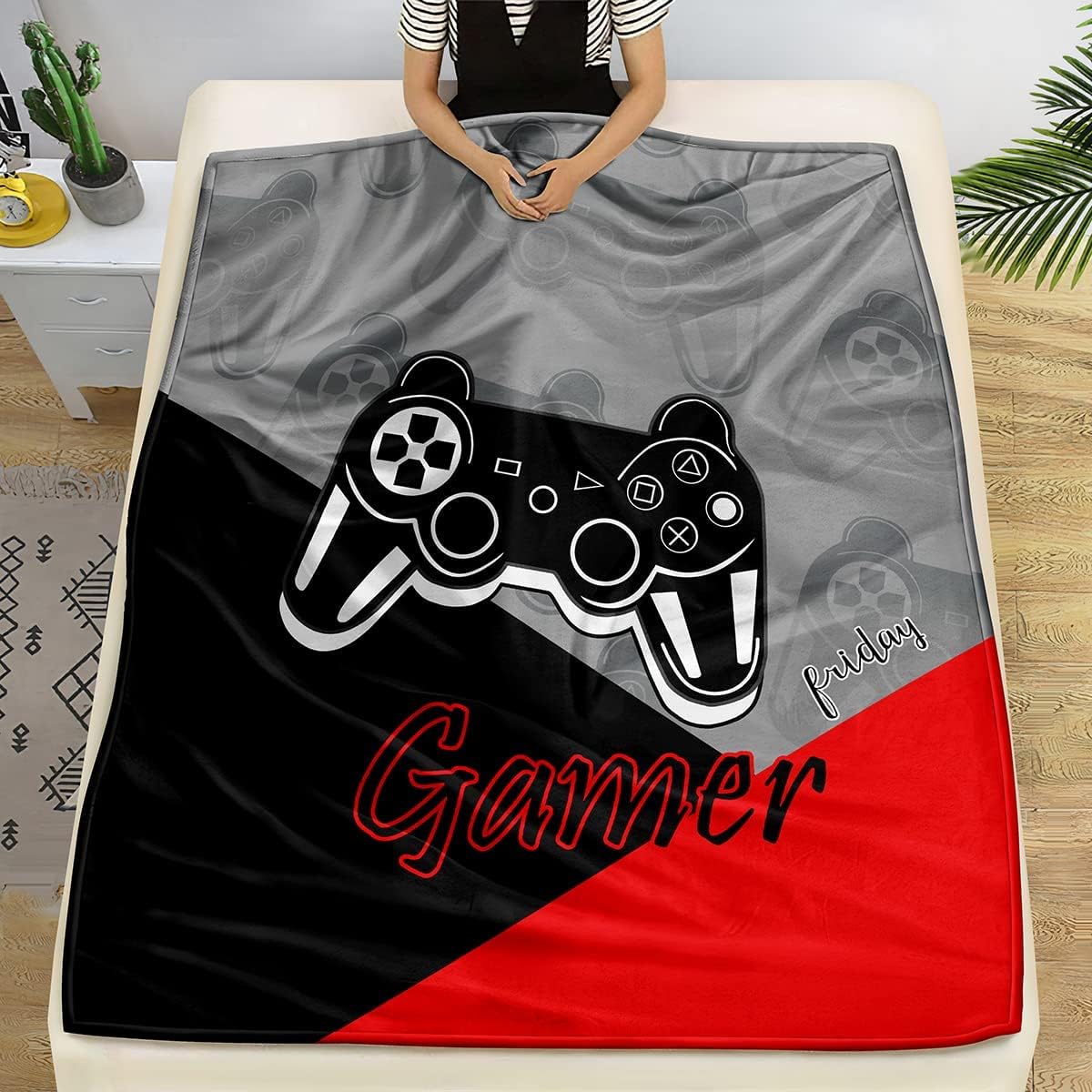 Koc polarowy Jumbo Gaming, wyj – Esports Gaming Bed recenzja i cena