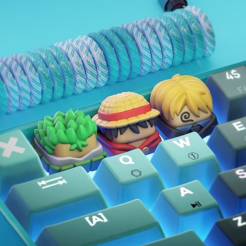Nowe Kawaii ONE PIECE Luffy Ke – Keyboard Tenkeyless recenzja i cena