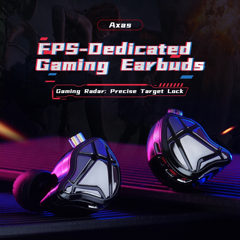    Słuchawki gamingowe KZ Axa – Esports Gaming Video recenzja i cena